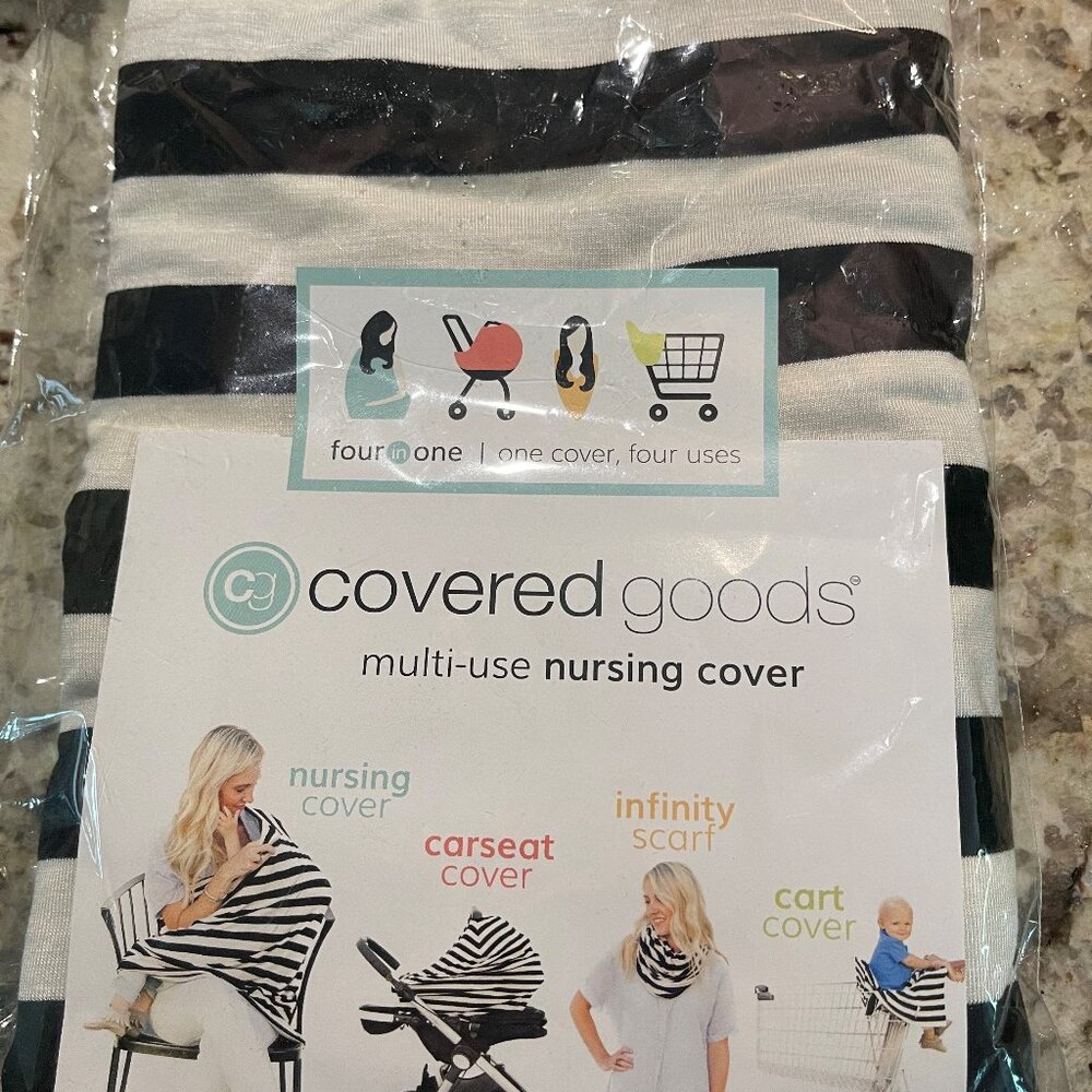 Covered goods multi-use nursing cover